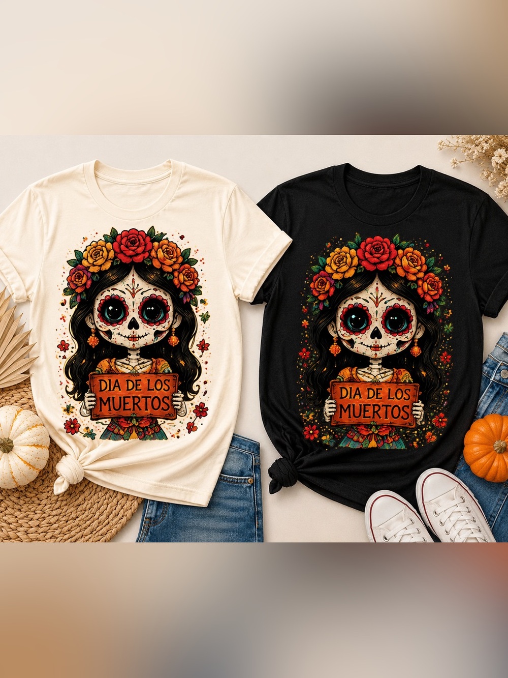 Dia De Los Muertos T-Shirt.
